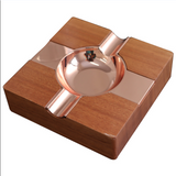 Wooden Metal Ashtray Bar Office Home Supplies