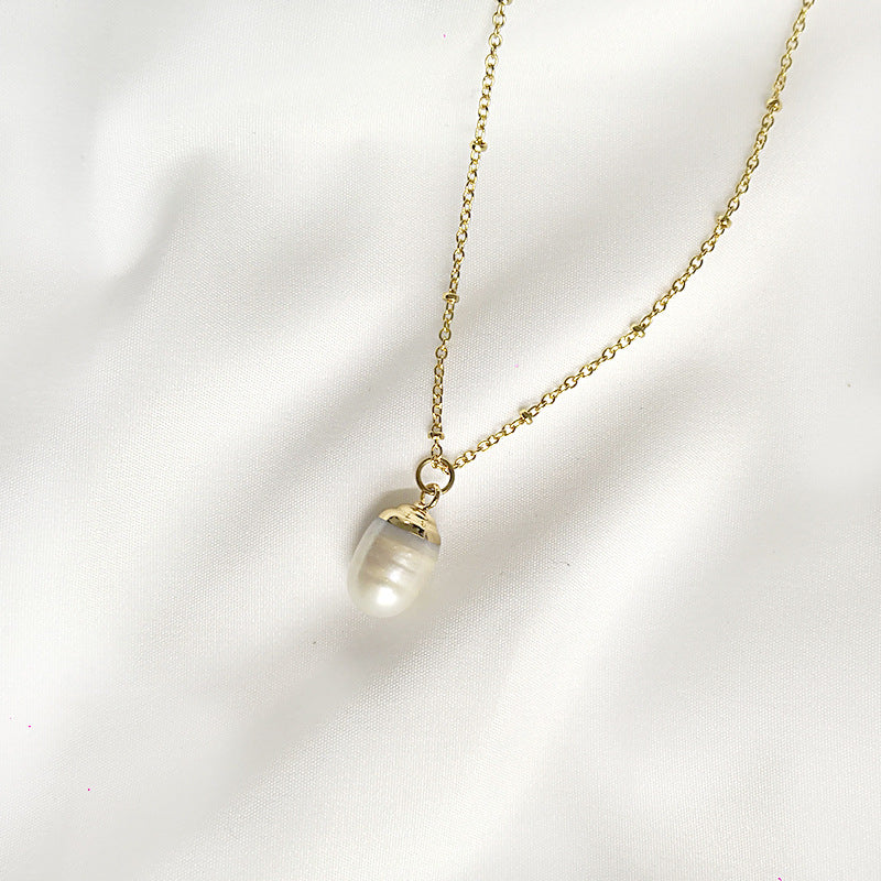 Freshwater Pearl Pendant Necklace - Minihomy