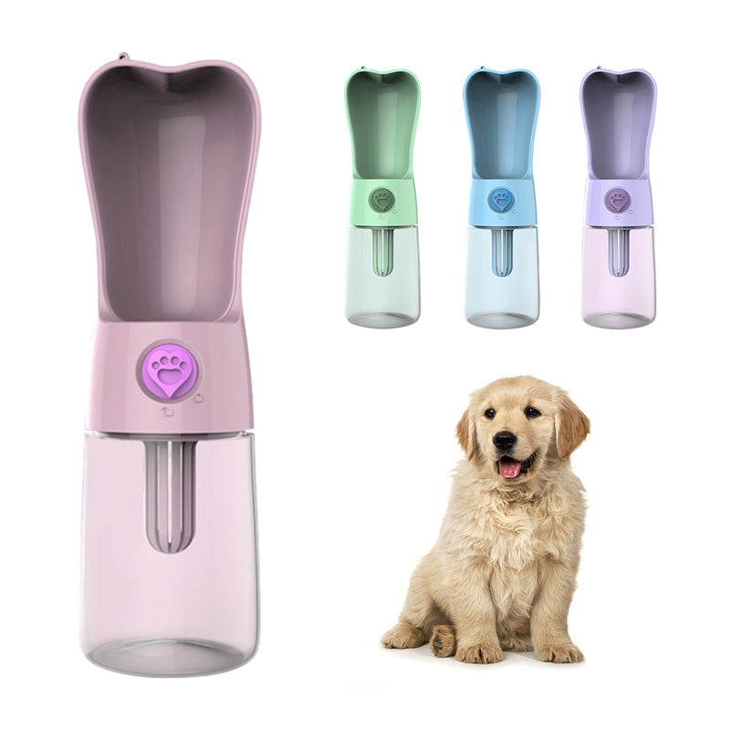 Pet Dog Cat Water Bottle Portable Feeder - Minihomy