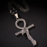 European and American stainless steel diamond necklace - Minihomy