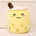 Cute Fruit Drink Plush Stuffed Soft Strawberry Milk Boba Tea Plush - Minihomy