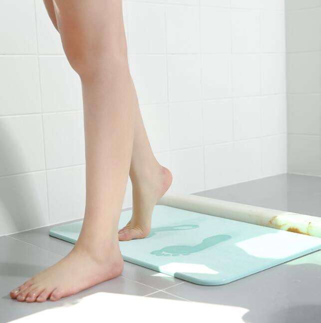 Diatomite absorbent foot pad - Minihomy