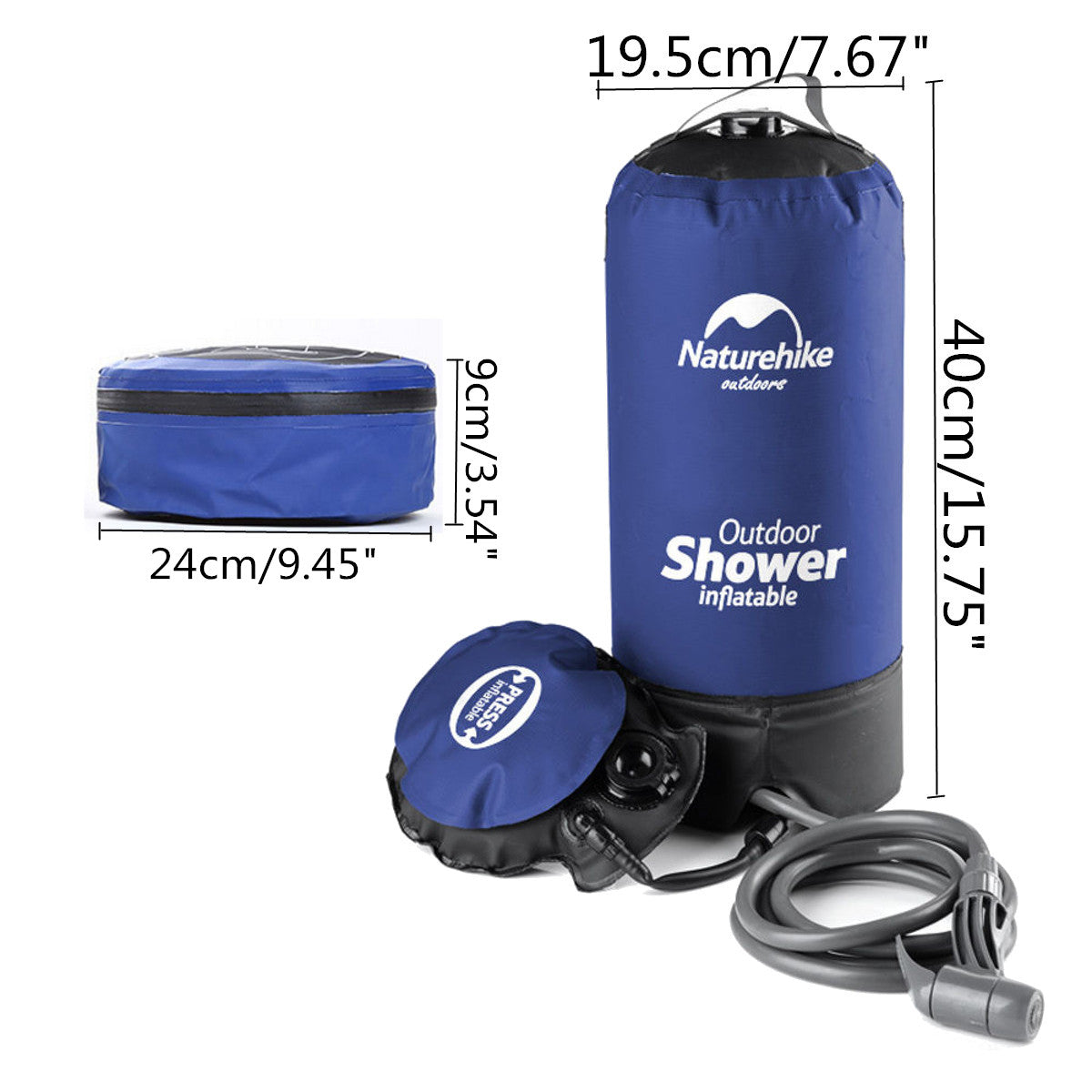 Outdoor Shower Bag Camping Folding Shower - Minihomy