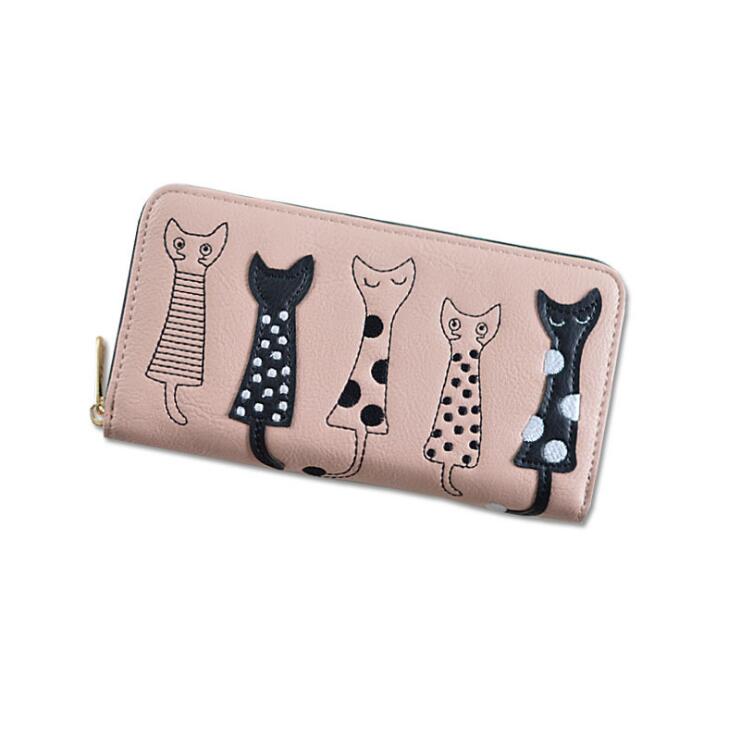 Women Cat Cartoon Wallet