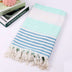 Cotton striped beach towel - Minihomy