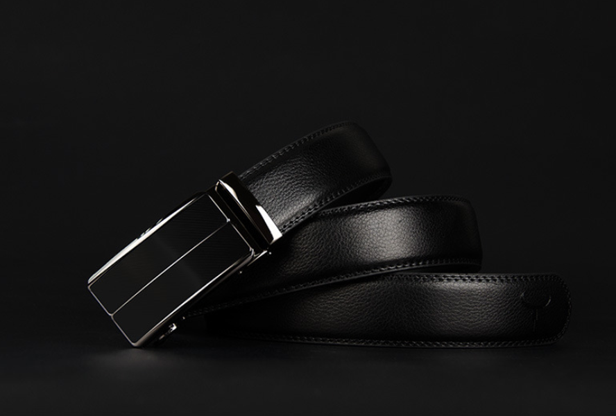 Men's Leather Pin Buckle Belt - Casual, Dressy, Durable & Stylish - Minihomy