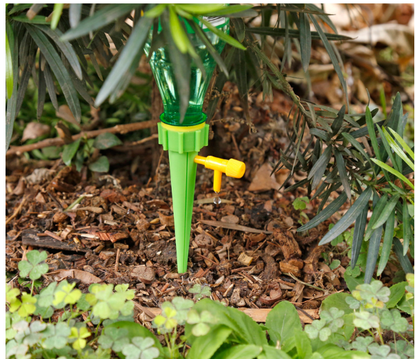 Plant Watering Automatic Dripping Water Spikes Taper Drip Irrigation System - Minihomy