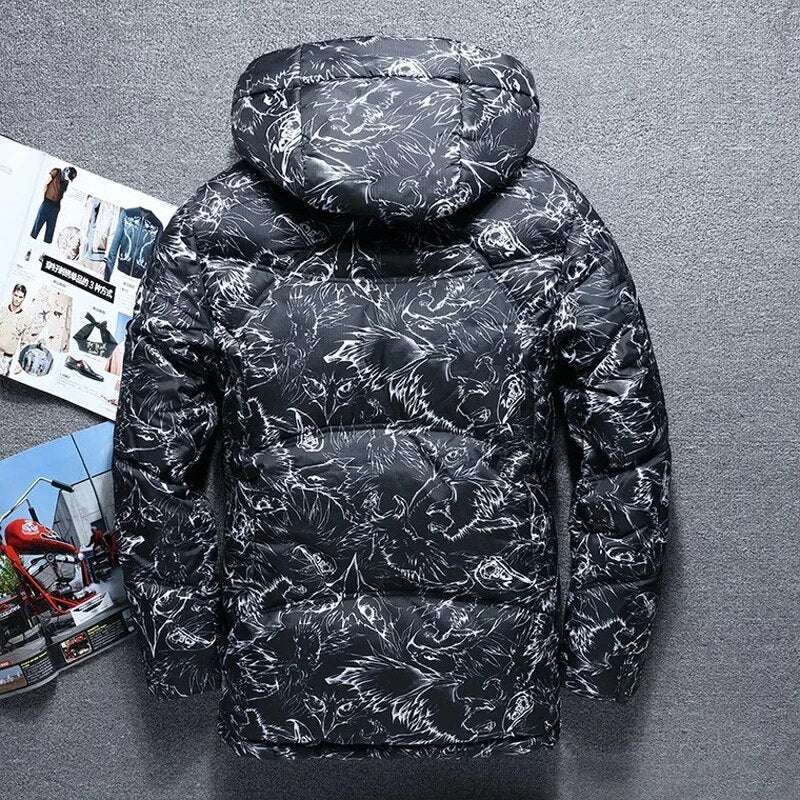 Men's Down Jacket Trend Thickened Cold-proof - Minihomy