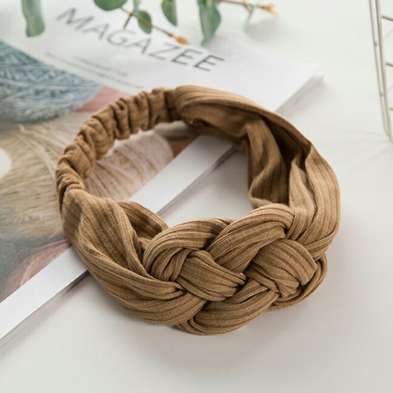 Knitted Headband Hair Bands Women Hair Accessories - Minihomy