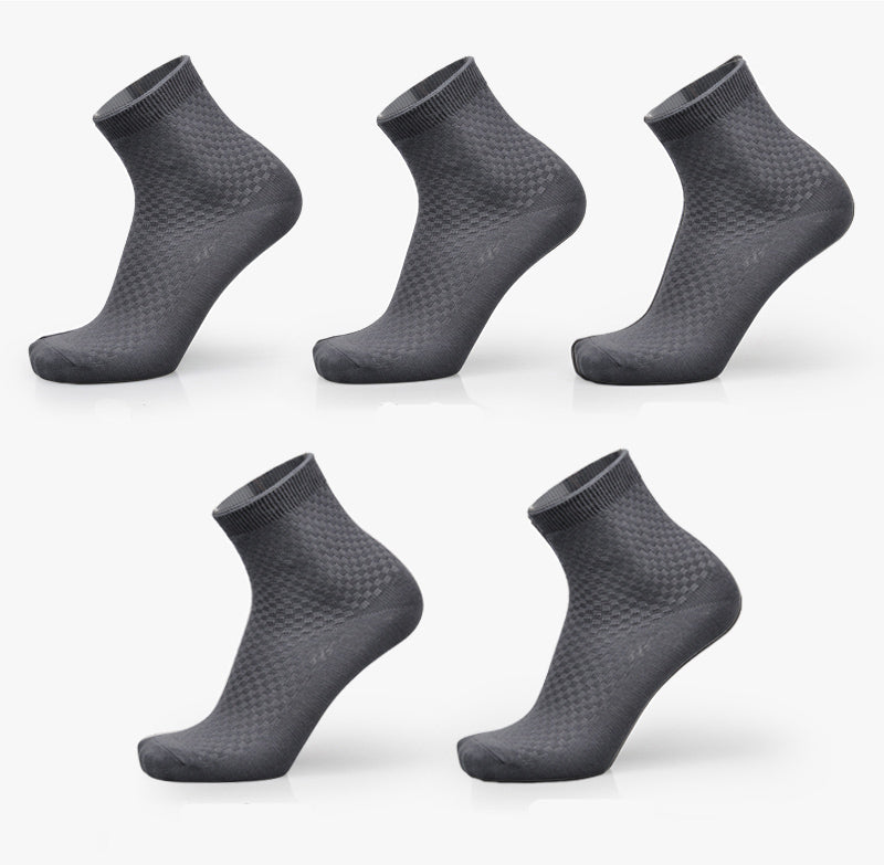 Bamboo fiber men's Business  socks - Minihomy