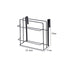 Kitchen Double Layer Towel Rack Hanging Holder Cabinets Shelf Chopping Board Storage Rack Hanger Shelf Kitchen Accessories - Minihomy