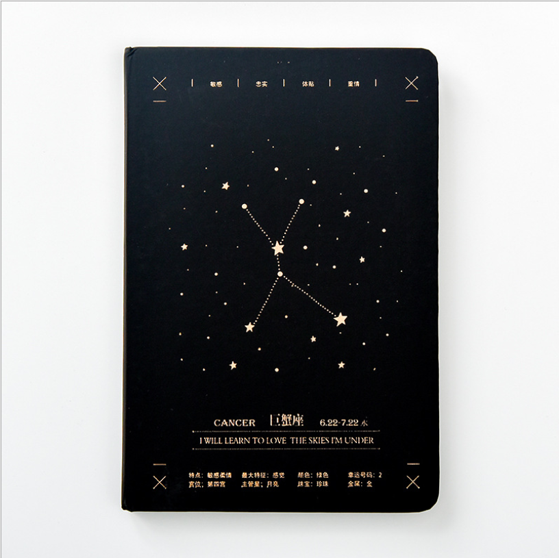 High-quality zodiac sign notebook - Minihomy