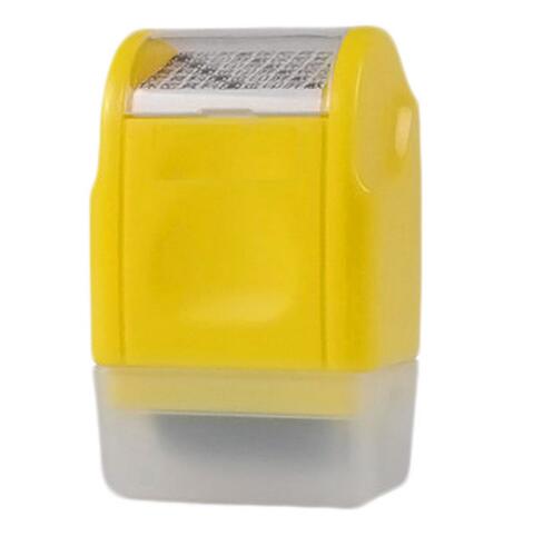 Mini Roller stamp self-Inking Stamp Messy Code Security Identity Theft Protection Seal - Minihomy