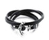 Jewelry Anchor Cross Men's Leather Hand Bracelet - Minihomy