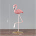 Flamingo ornament stand art statue art gift - Minihomy