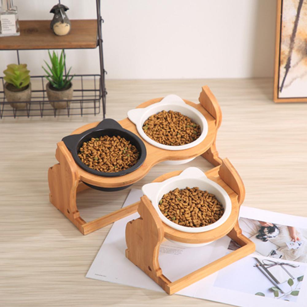 Pet bowl cat food bowl - Minihomy