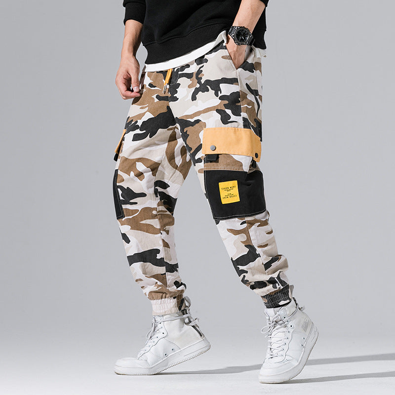 Multi-Pocket Hip Hop Cargo Pants - Minihomy