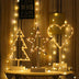 Modern Romantic Star Heart Christmas Tree LED Night Light - Minihomy