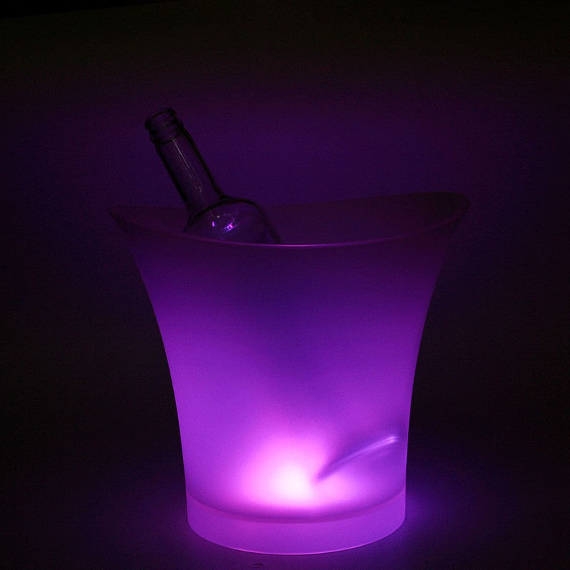 5L 7 Colors LED Luminous ice bucket - Minihomy