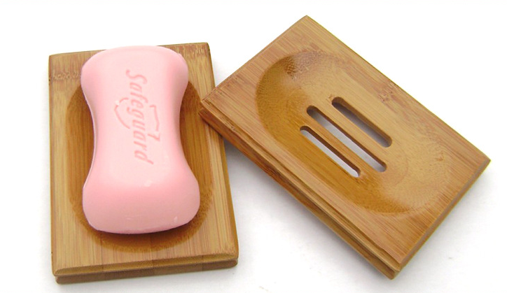 Soap box, handmade bamboo wooden soap holder, mildewproof bamboo soap holder