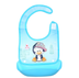 Cartoon baby PVC three-dimensional bib Increase baby bib Waterproof silicone children's dinner pocket - Minihomy