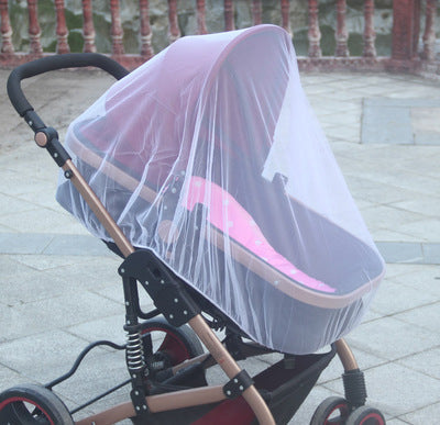 Increase baby stroller nets Baby stroller encryption full cover nets General dustproof and anti-mosquito - Minihomy