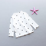 Love long-sleeved T-shirt children's bottoming shirt - Minihomy