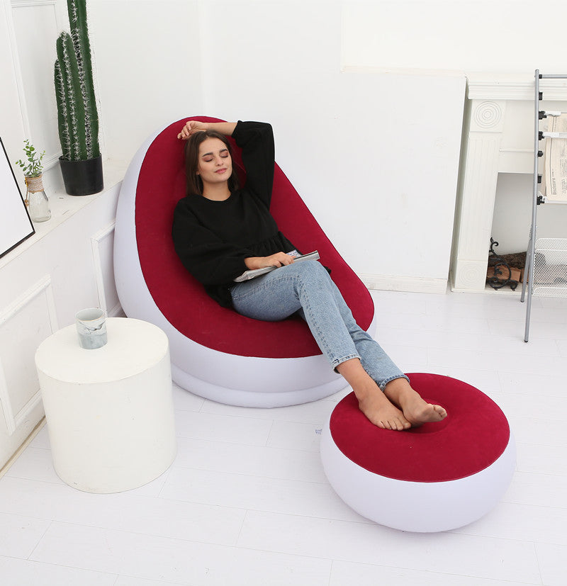 Lazy Bean Bag with Inflatable Folding Sofa - Minihomy