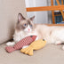 Cat Toy Funny Cat Linen Fish Pillow Self-hey Cat - Minihomy