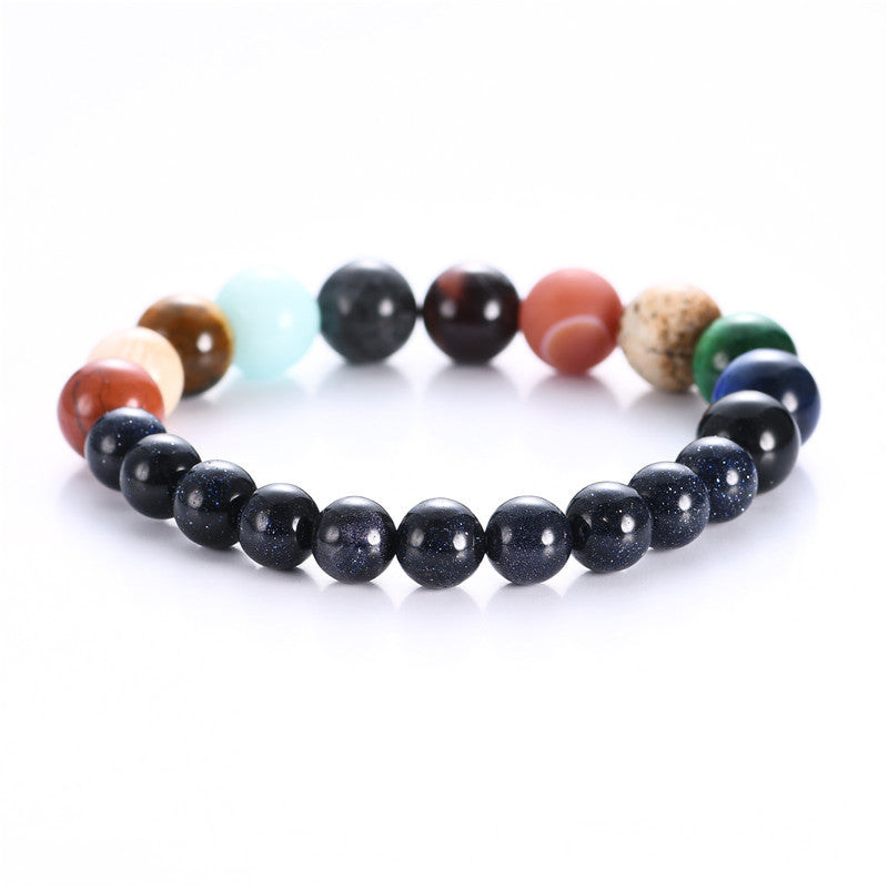 Solar system planet bracelet