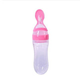 Silicone Training Rice Spoon Infant Cereal Food Supplement Safe Feeder - Minihomy