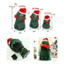 Electric Toy Electric Plush Toy Doll Funny Cute Green Electronic Xmas Tree Musical Santa Claus Toy Christmas Decoration - Minihomy