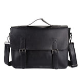 Leather Business Handbag Laptop Briefcases for Men - Minihomy