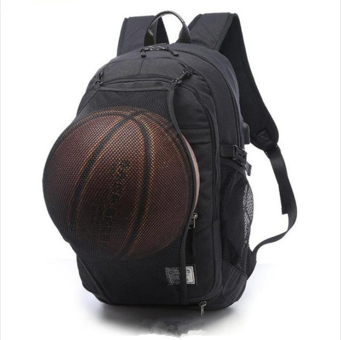 Men's shoulder bag, schoolbag, basketball bag, middle school students' charging Sports Backpack - Minihomy