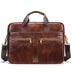 Business Leather Briefcase Men's Foreign Trade First Layer - Minihomy