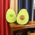 Cute Fruit Avocado Plush Toy and  Cushion Home Room Decor - Minihomy