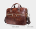 Business Leather Briefcase Men's Foreign Trade First Layer - Minihomy