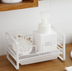 Household Rack Kitchen Sponge Pot Brush Drain Basket Scouring Pad Kitchen Gadgets Drying Creative Rack Shelf - Minihomy