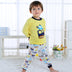 Children's Home Wear Long Sleeve Baby Thermal Pajamas Baby Underwear Set Kids - Minihomy