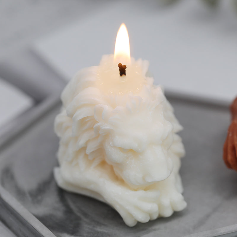 Lion Candle Mold Handmade Candle Scented Candle DIY Material - Minihomy