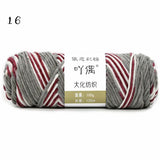 8 Strands Of Gradient Milk Cotton Wool Hand-knitted Medium Thick - Minihomy