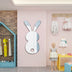 Easter Cartoon Rabbit Mirror Wall Sticker for Living Room Art Home Decor - Minihomy