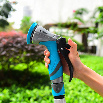 Garden Sprayer Water Spray Bottle Mist Gun Ten Modes Home Tools Accessories Aluminium Alloy Regadera Plant Watering Nozzle - Minihomy