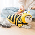 Cute Bee Sweater Puppy Dog Cat Clothes - Minihomy