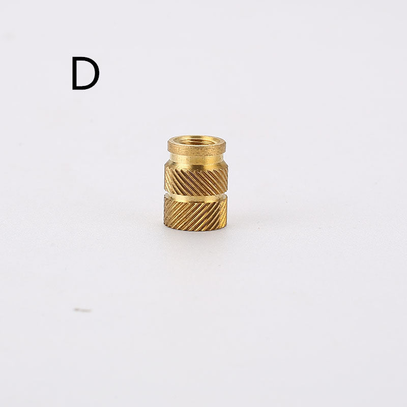 M2 Outer Diameter 3.8 and 4.0 Copper Nut Hot Melt Nut - Minihomy