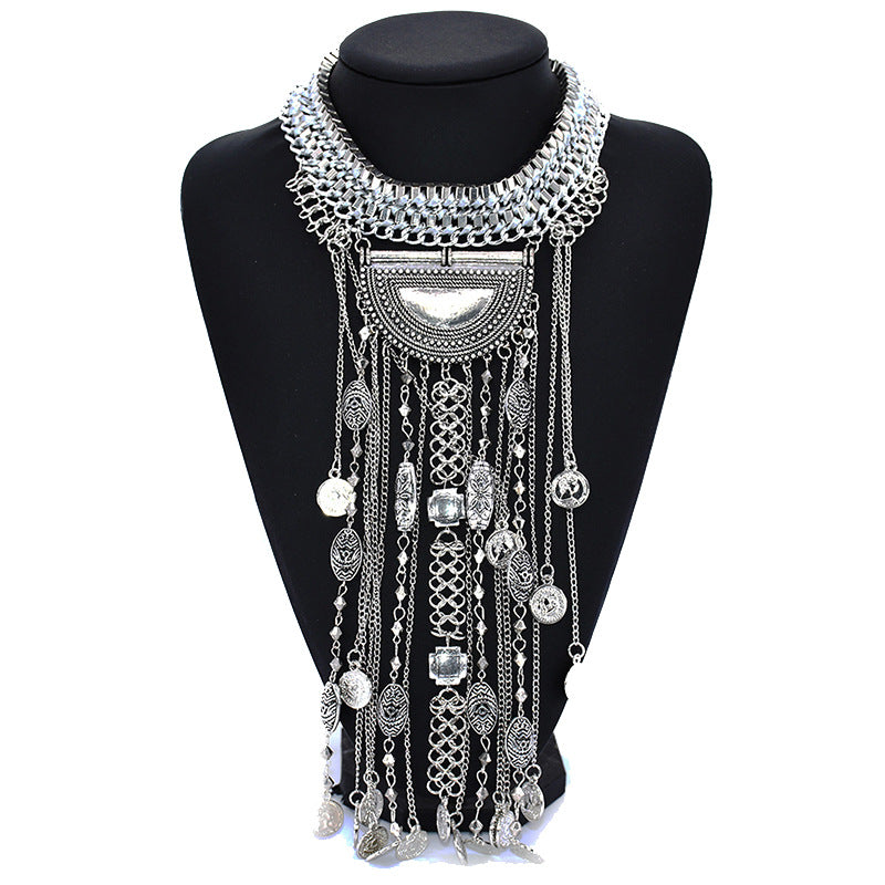 Alloy Diamond Short Crystal Necklace - Minihomy