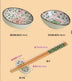 Japanese Ceramic Plate Chopsticks Tableware Set - Minihomy