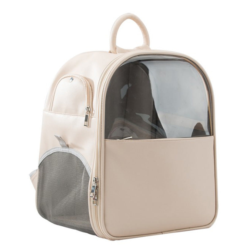 Large Space Visible Transparent Cat Bag Outing Backpack - Minihomy