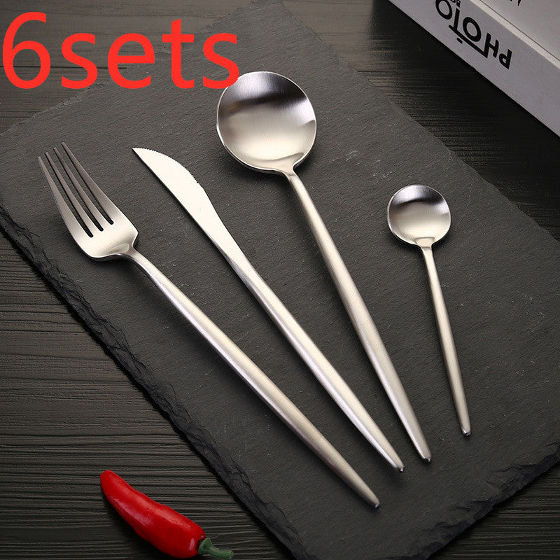 Stainless Steel Knife And Fork Set