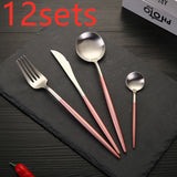 Stainless Steel Knife And Fork Set